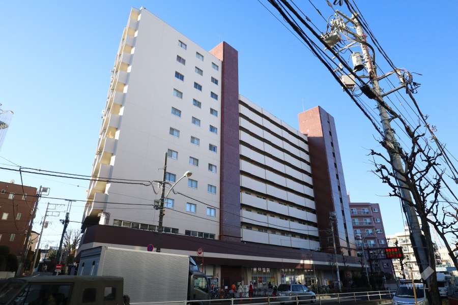 オーク荻窪の外観（南東側から）