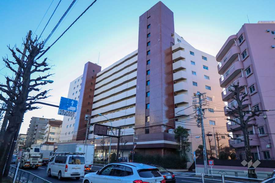 オーク荻窪の外観（北東側から）