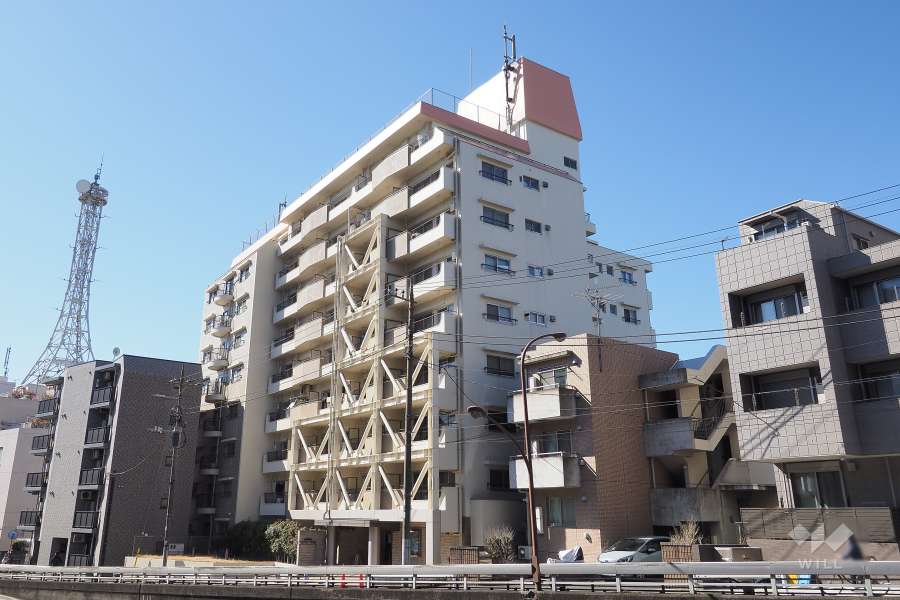 荻窪コーエイマンションの外観（北東側から）