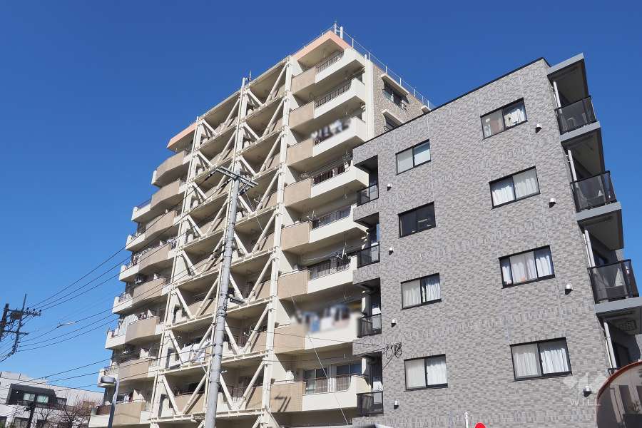 荻窪コーエイマンションの外観（南東側から）