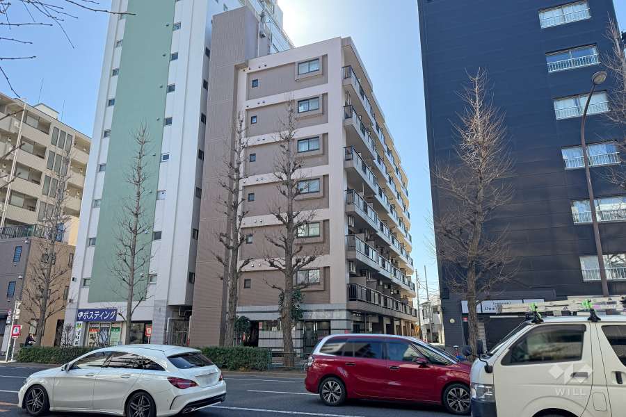 マイキャッスル新高円寺の外観（北西側から）