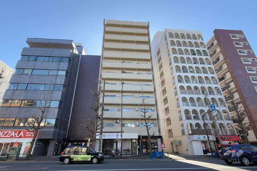 シャンボール南高円寺の外観（北側から）