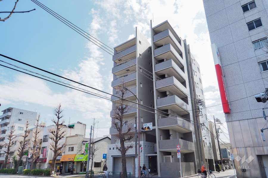 グランドメゾン高円寺の外観（北西側から）