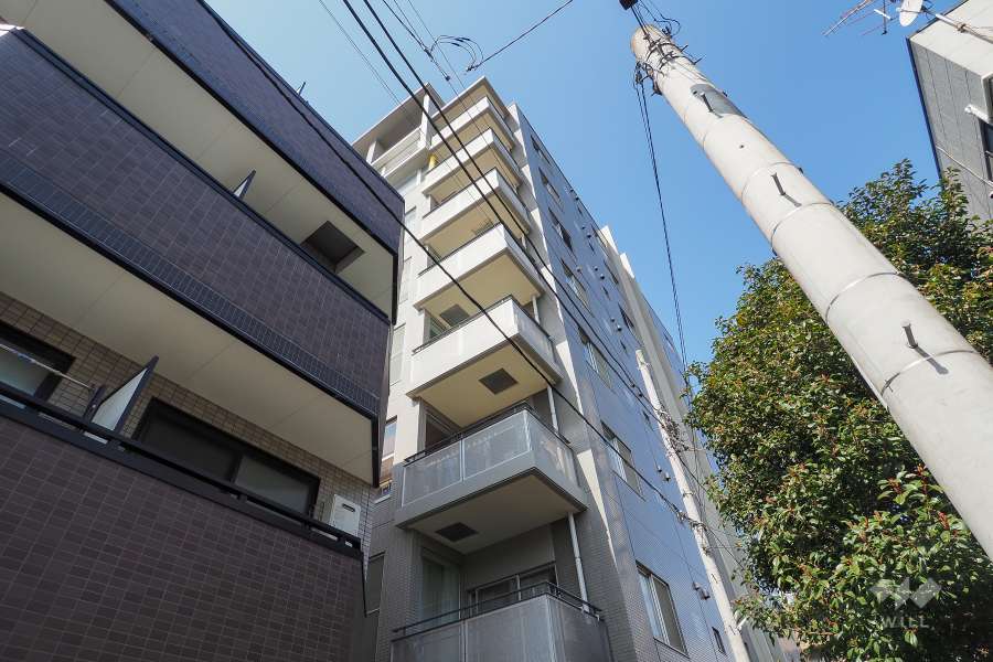 グランドメゾン高円寺の外観（南東側から）