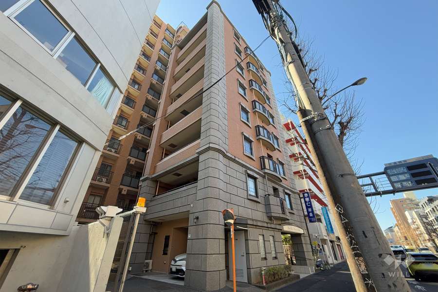 グランシティ杉並高円寺の外観（北東側から）