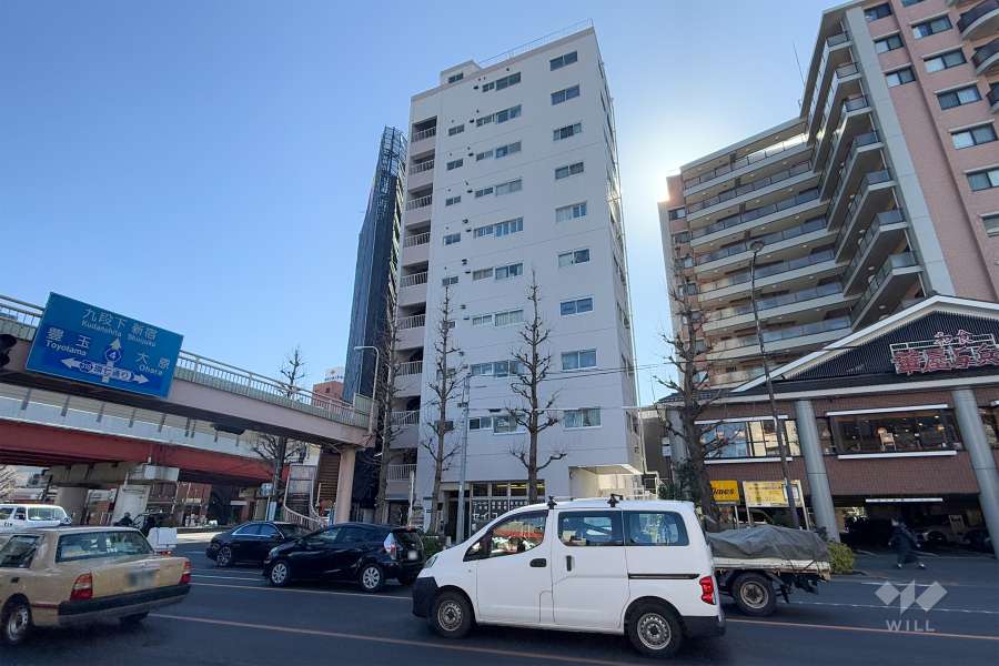 パラシオン高円寺の外観（北西側から）