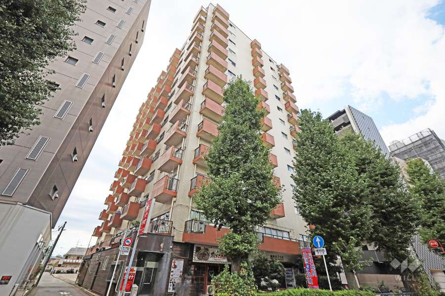 高円寺プラザの外観（北東側から）