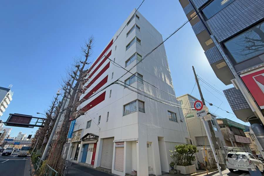 グランドメゾン新高円寺の外観（北西側から）