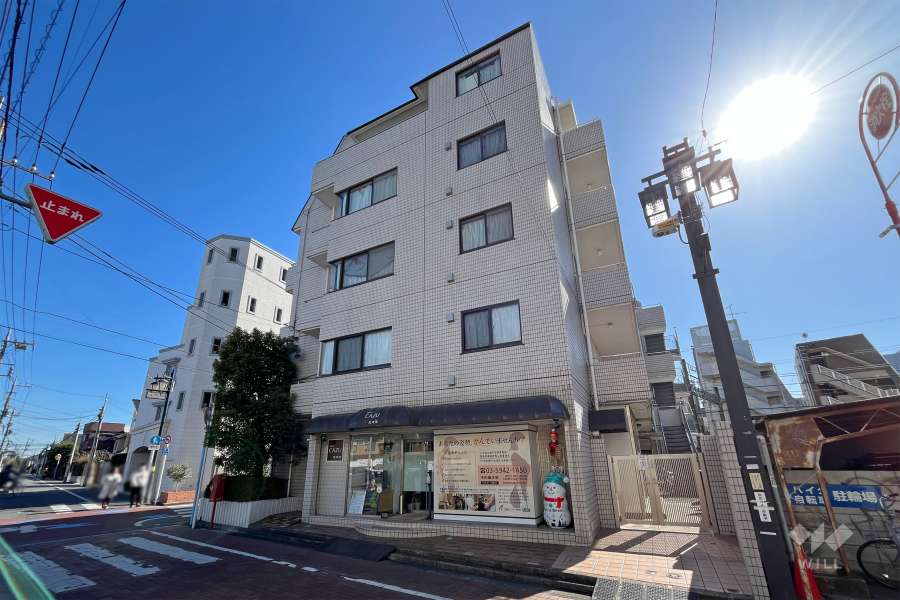 ルネ浜田山の外観（北西側から）