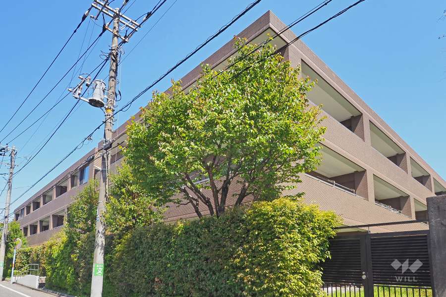 アリュール浜田山の外観（南西側から）