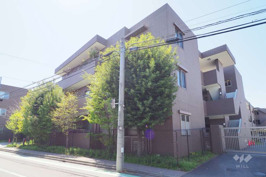 アリュール浜田山の外観（北東側から）