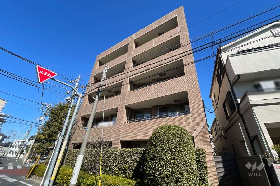 プラウド浜田山の外観（南東側から）