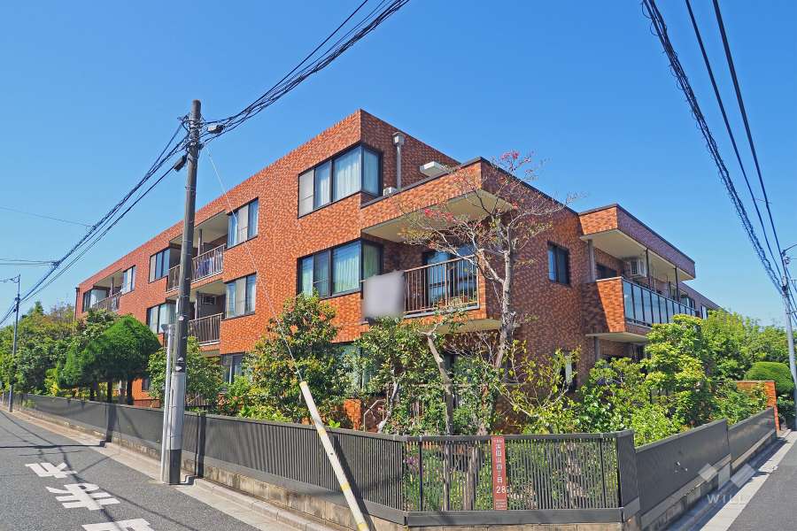 テラス浜田山ガーデニアの外観（南東側から）