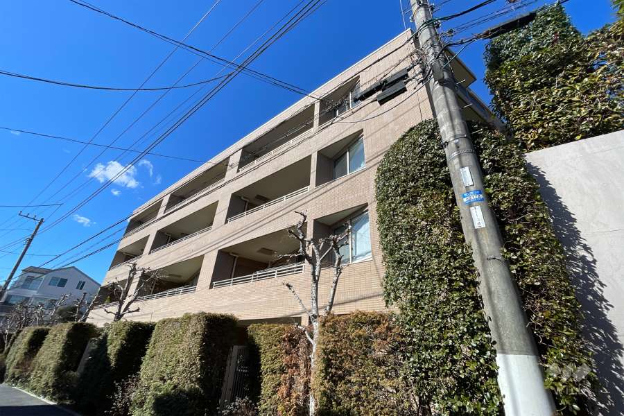 ハイコート浜田山壱丁目の外観（南東側から）