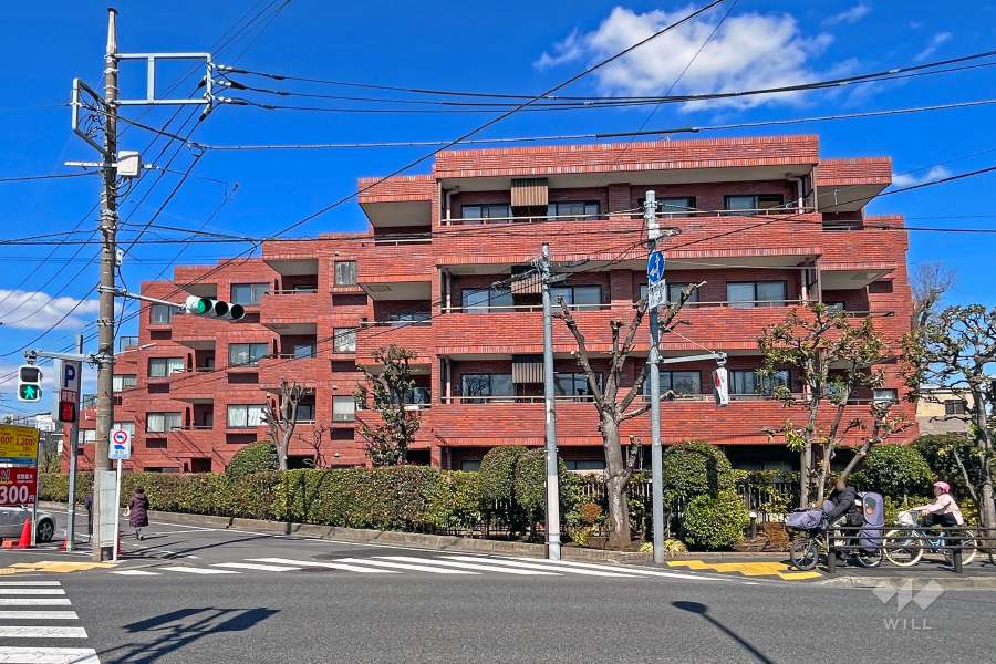 ライオンズヴィアーレ浜田山の外観（南側から）