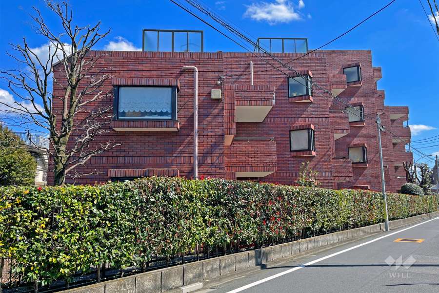 ライオンズヴィアーレ浜田山の外観（北西側から）１