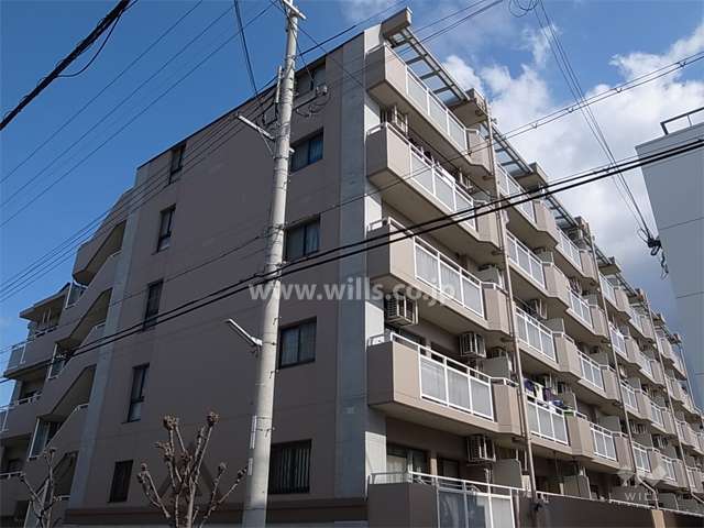 アルディア伊勢の外観（南西側から）
