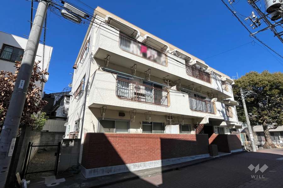 ニュー方南町マンションの外観（南東側から）