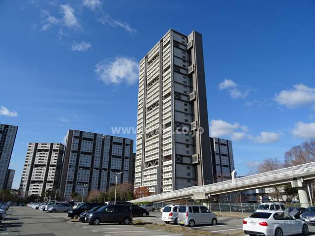 アステム芦屋C棟の遠景