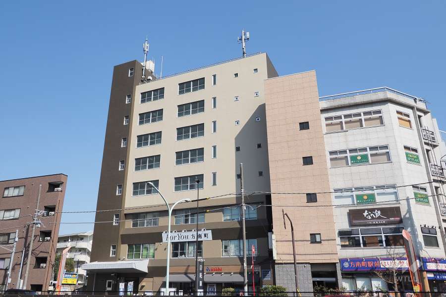 方南ファミリーコーポの外観（南西側から）