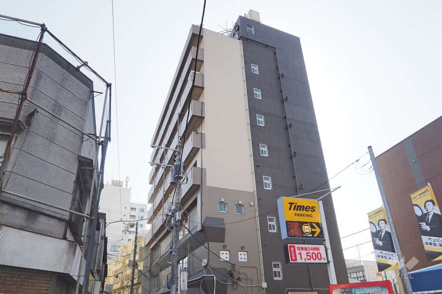 方南ファミリーコーポの外観（北東側から）