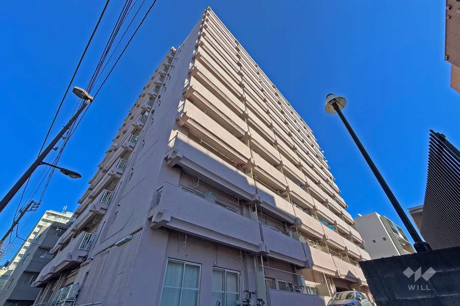 方南町コーポビアネーズの外観（南西側から）