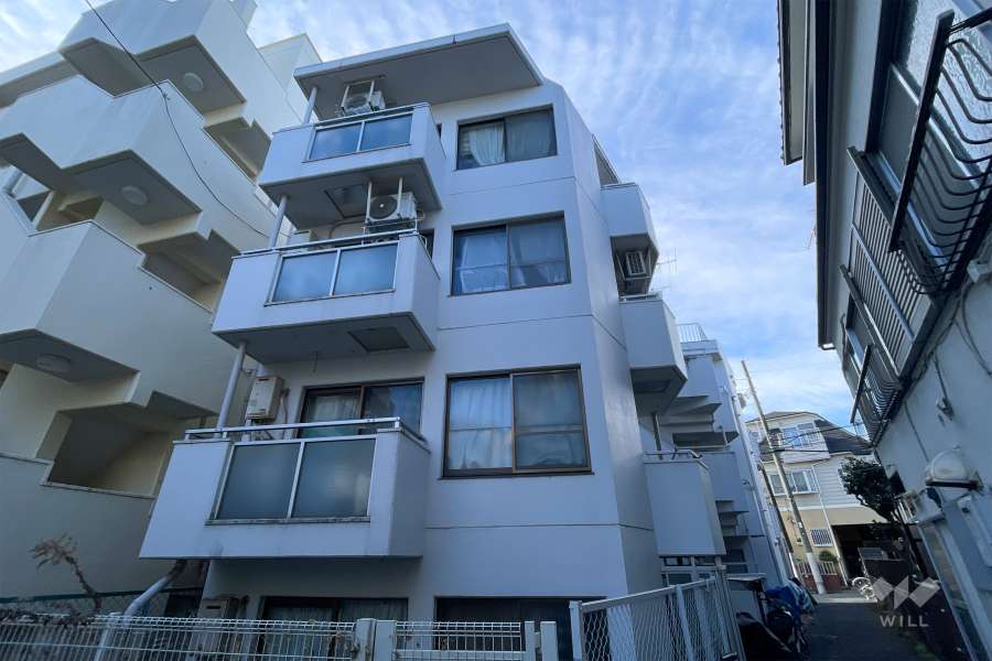 ハイシティ方南町の外観（北西側から）