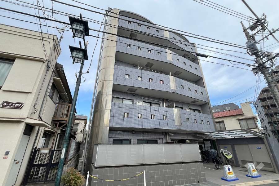 ベルコート東高円寺の外観（南西側から）