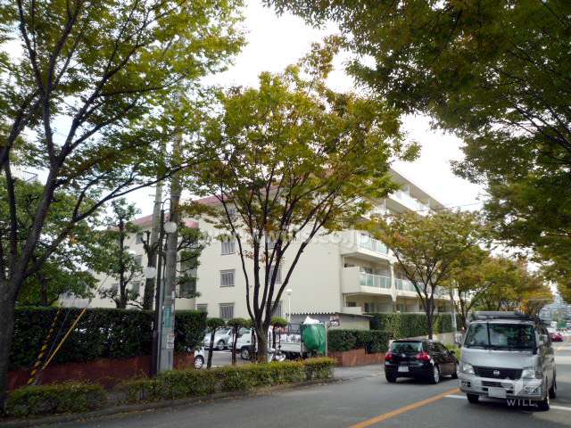 芦屋打出レックスマンションの外観（北西側から）