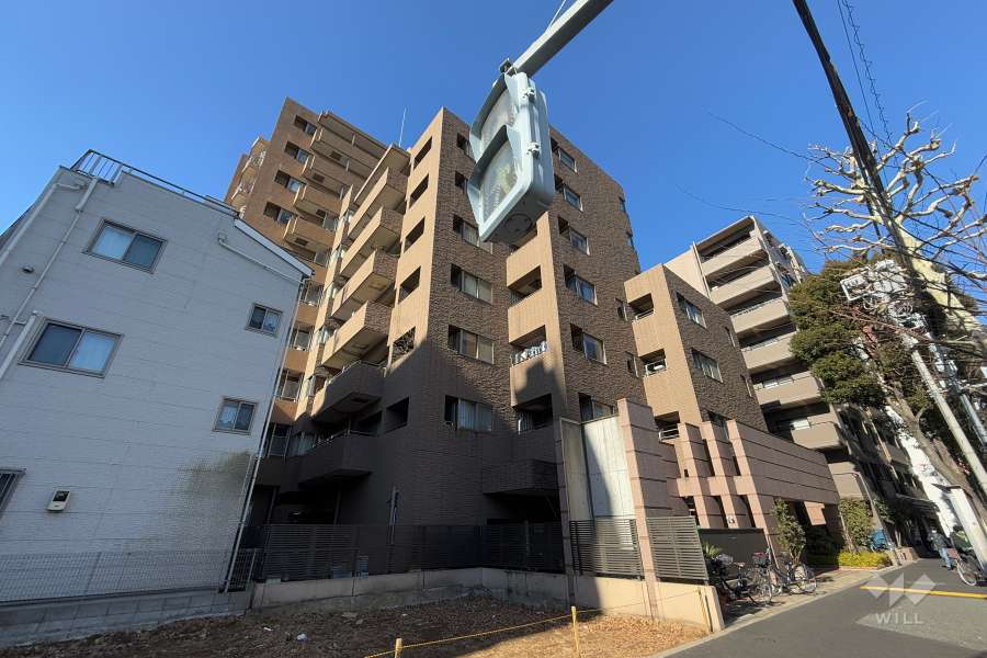 アトラス杉並方南町の外観（南東側から）