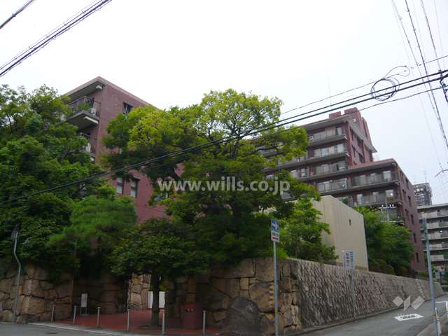 芦屋春日コーポラスA棟の外観（南東側から）