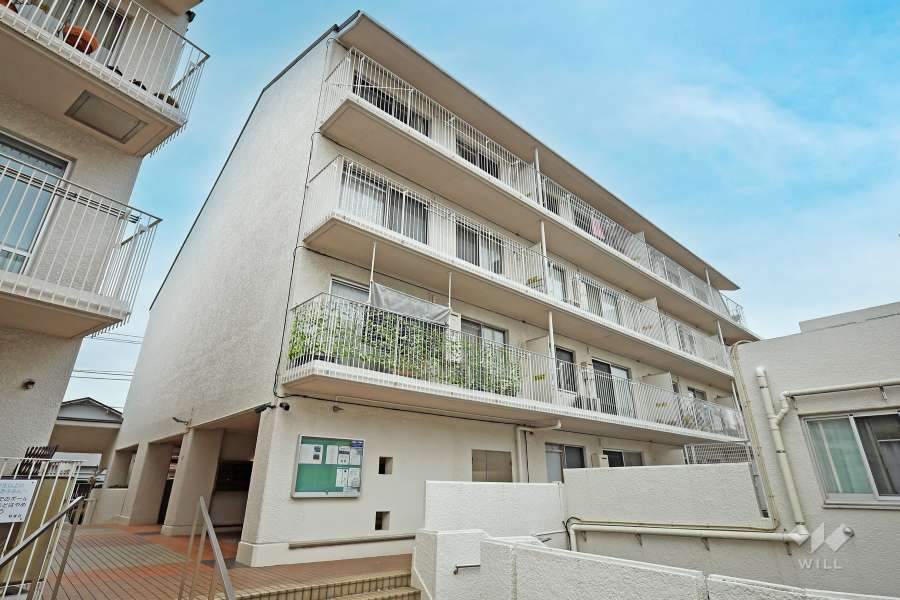 パークハイム杉並D棟の外観（南西側から）