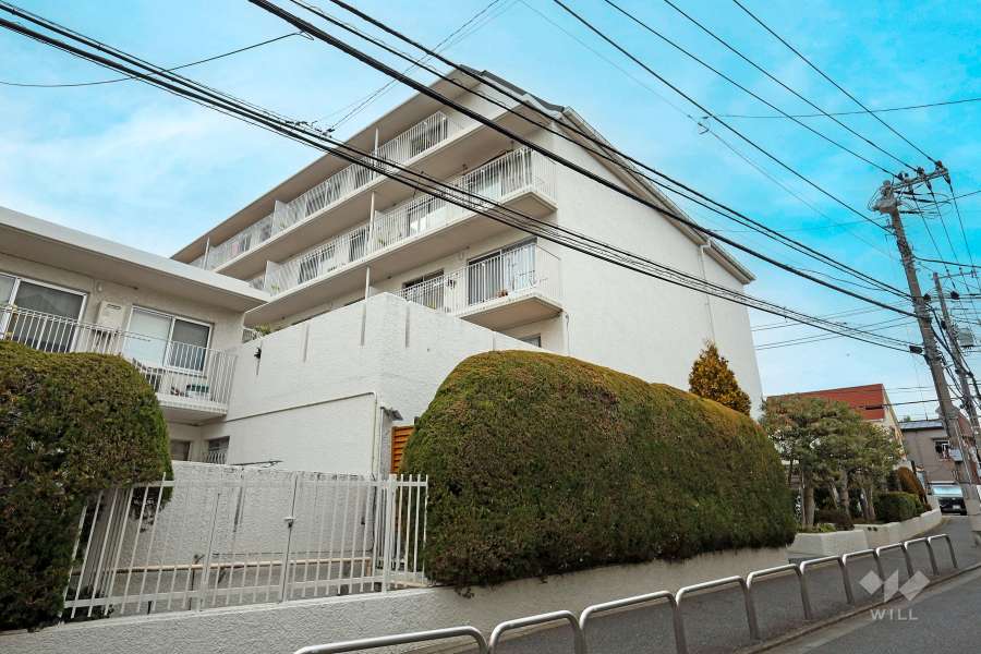 パークハイム杉並D棟の外観（南東側から）