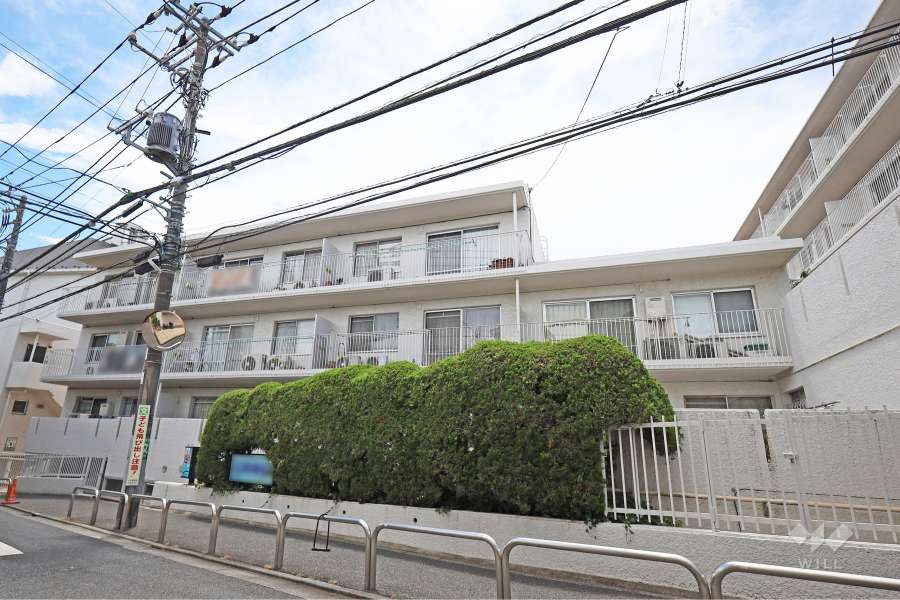 パークハイム杉並C棟の外観（北東側から）