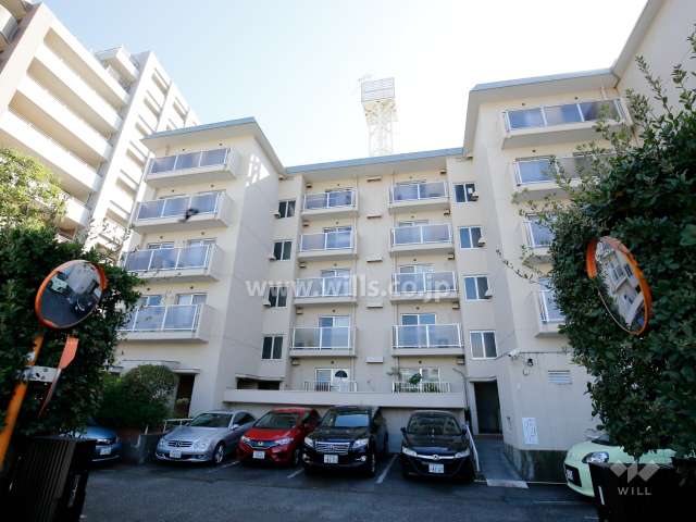芦屋打出パークマンションの外観（北側から）