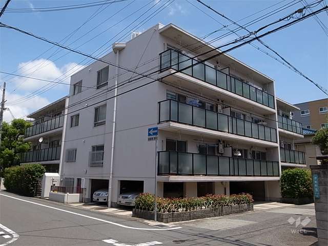 ベル芦屋の外観（南西側から）