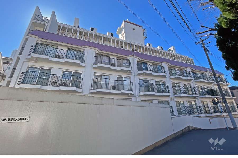 カーサ和泉の外観（北東側から）