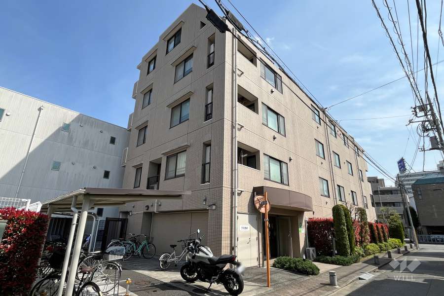 藤和シティホームズ明大前弐番館の外観（北西側から）