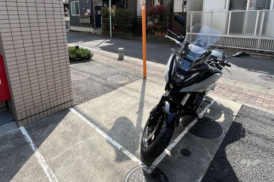 バイク置場