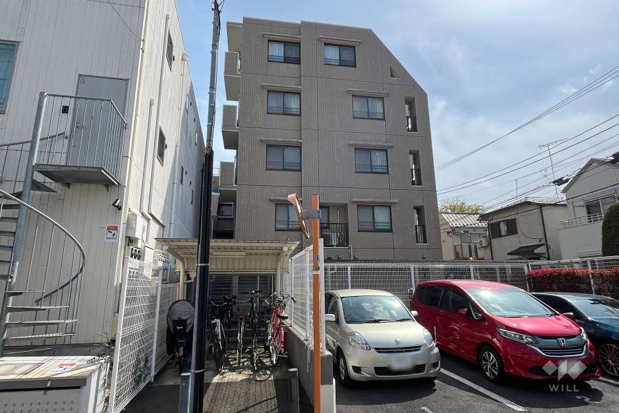 藤和シティホームズ明大前弐番館の外観（北側から）