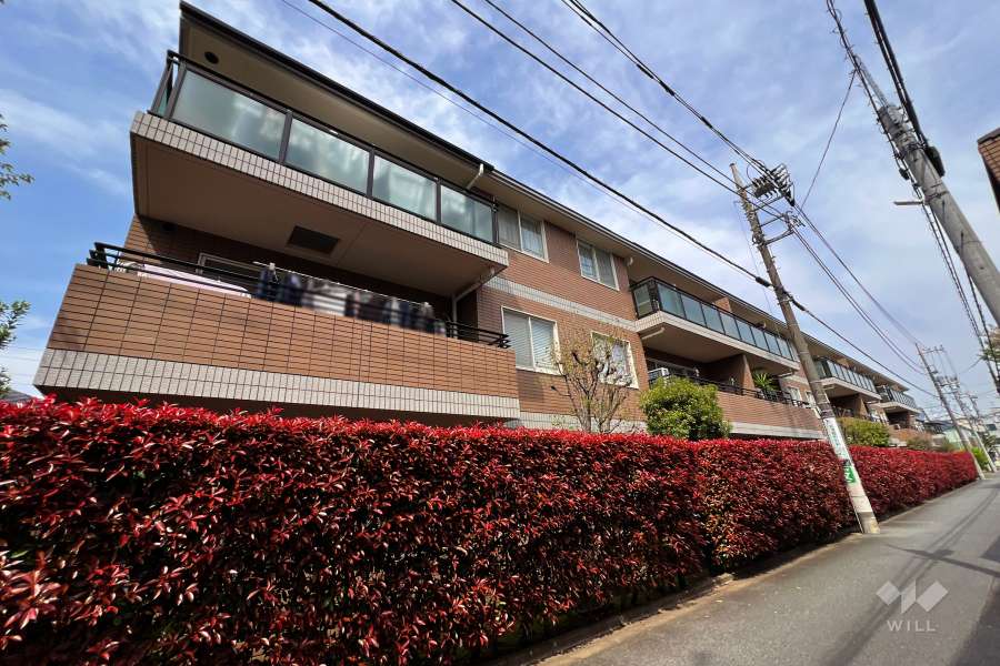 ドューエ永福フィオーレの外観（南西側から）