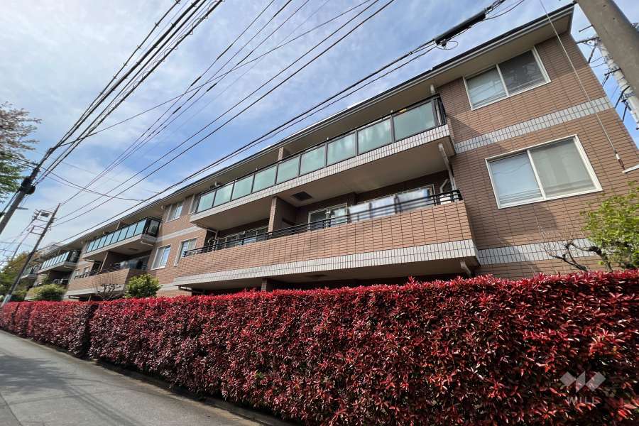 ドューエ永福フィオーレの外観（南東側から）