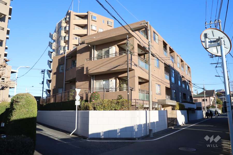 フェアロージュ永福町の外観（北西側から）