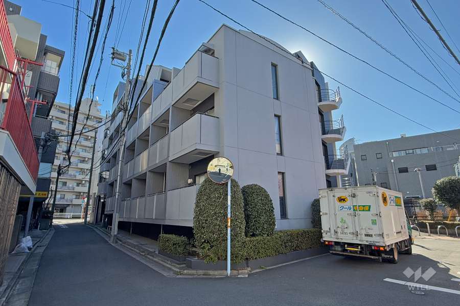 グラツィア方南町の外観（北西側から）