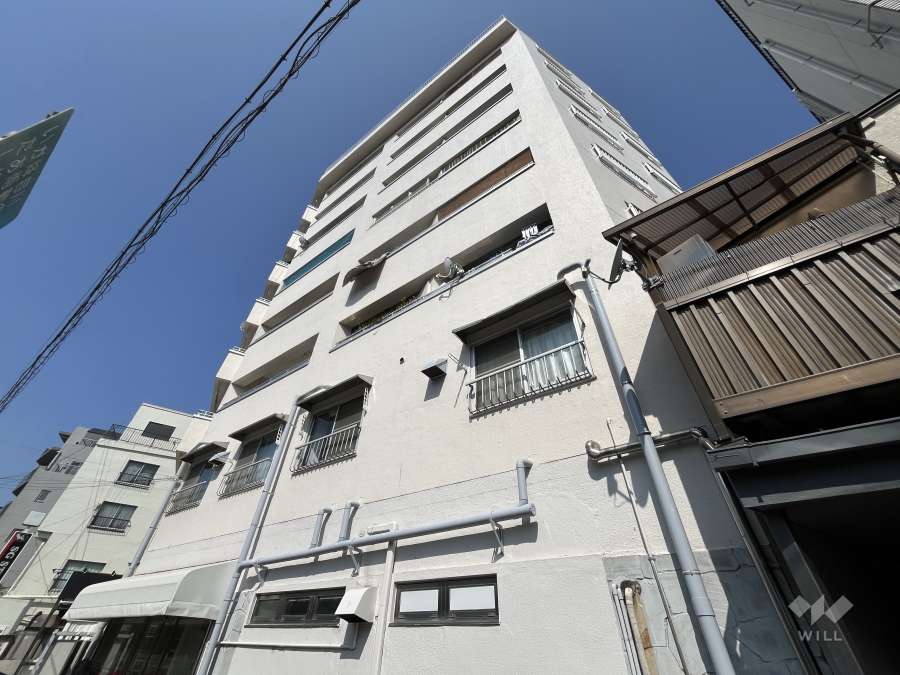 富士見コーポの外観（南東側から）