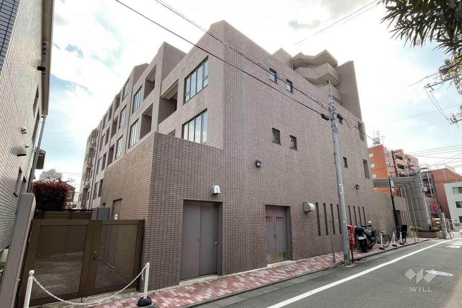 グリーンコーポ東高円寺の外観（北東側から）