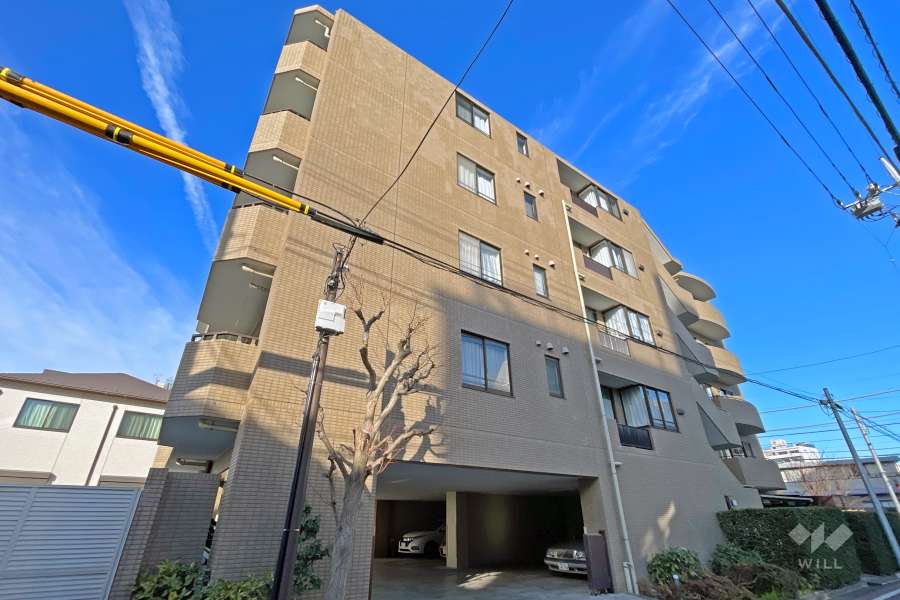 パークハイム中野富士見町の外観（南東側から）