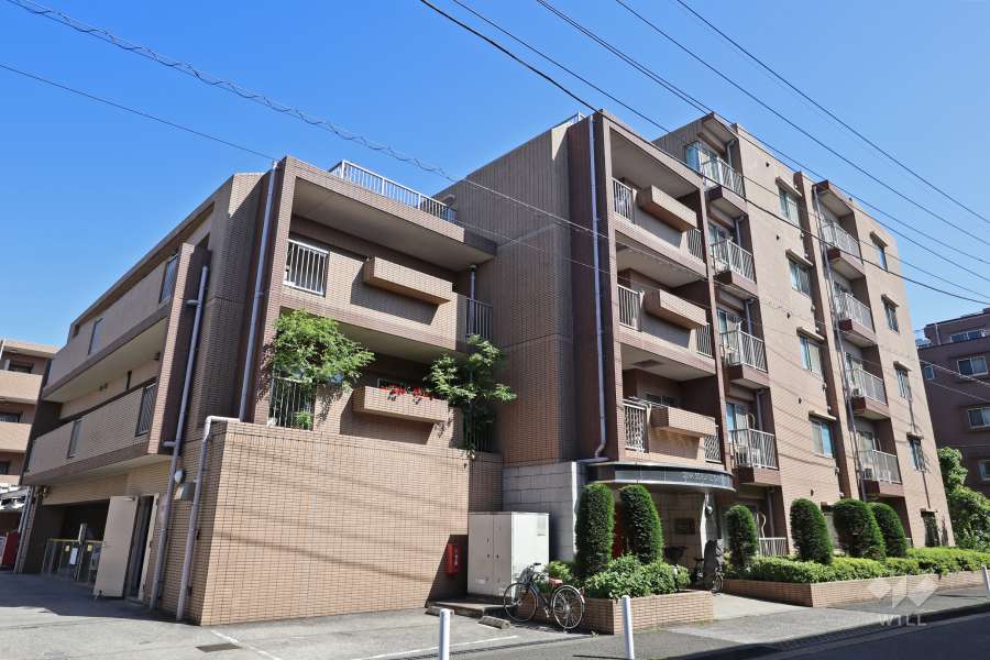 ディナスカーラ成城南の外観（北西側から）