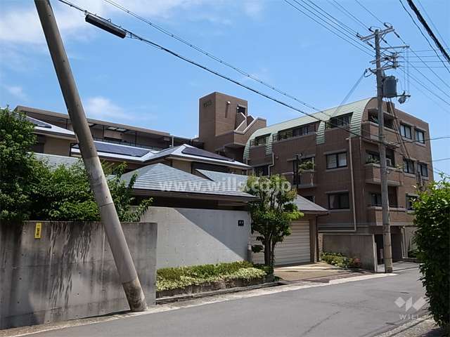 藤和芦屋川ホームズの外観（北西側から）