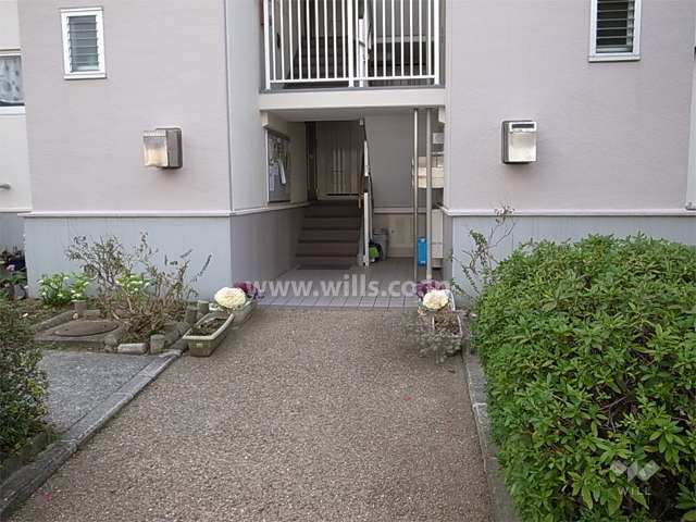 2号棟の住戸入り口